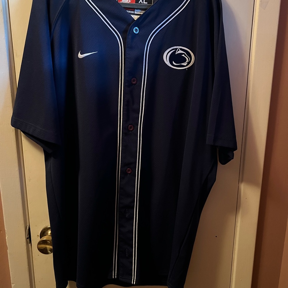 Nike Blue Athletic Jerseys